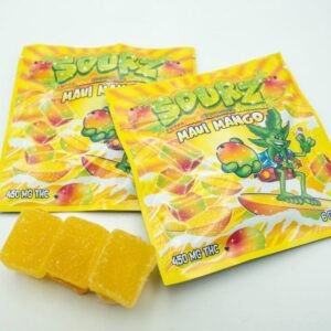 SOURZ EDIBLES MAUI MANGO EXTRA MEDICATED GUMMIES 