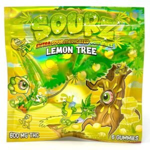 SOURZ LEMON TREE 600MG GUMMIES