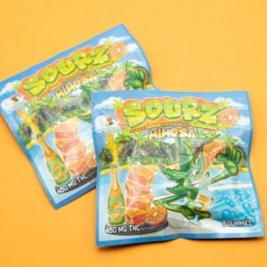 SOURZ EDIBLES MIMOSA EXTRA MEDICATED GUMMIES