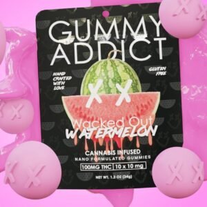 GUMMY ADDICT WACKED OUT WATERMELON GUMMIES