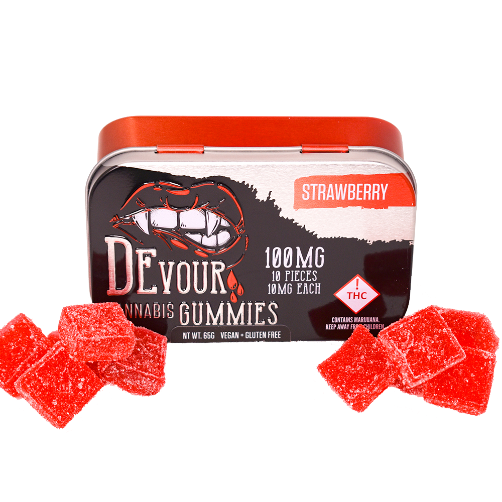 DEVOUR STRAWBERRY GUMMIES