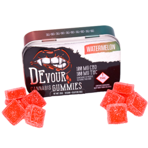 DEVOUR WATERMELON 1:1 THC:CBD GUMMIES