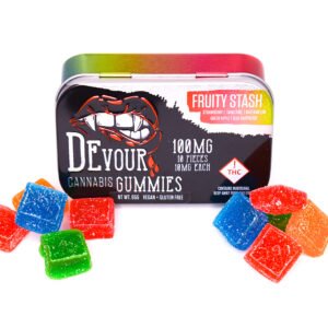 DEVOUR FRUITY STASH GUMMIES