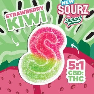 SOURZ STRAWBERRY KIWI GUMMIES