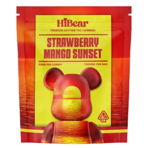 HIBEAR STRAWBERRY MANGO SUNSET GUMMIES 