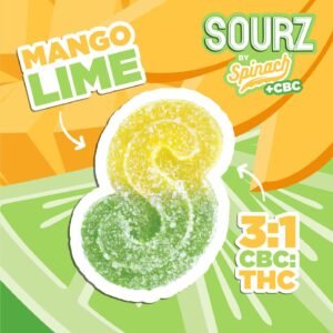 SOURZ MANGO LIME GUMMIES