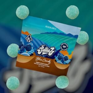 JELLIEZ BLUE CANDY GUMMIES 